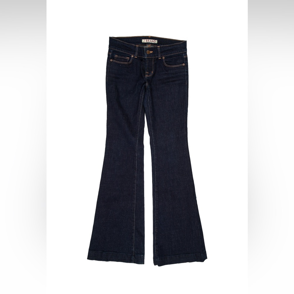 J Brand Mid Rise Wide Leg Jeans Size 27